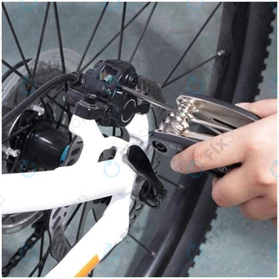 Boîte à outils multifonctionnelle pour scooters et vélos 16 en 1