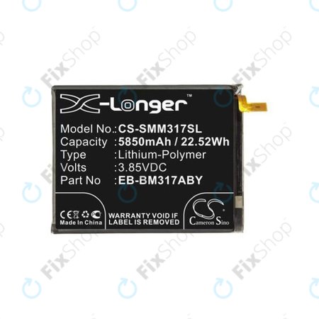Samsung Galaxy M31 M315F, M31s M317F - Batterie EB-BM317ABY 5850mAh HQ