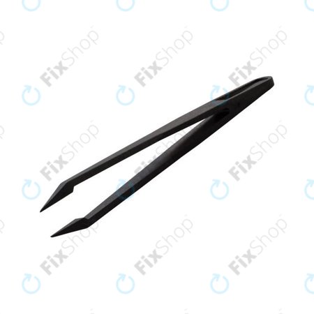 Pointe pointue de pince à épiler antistatique en plastique