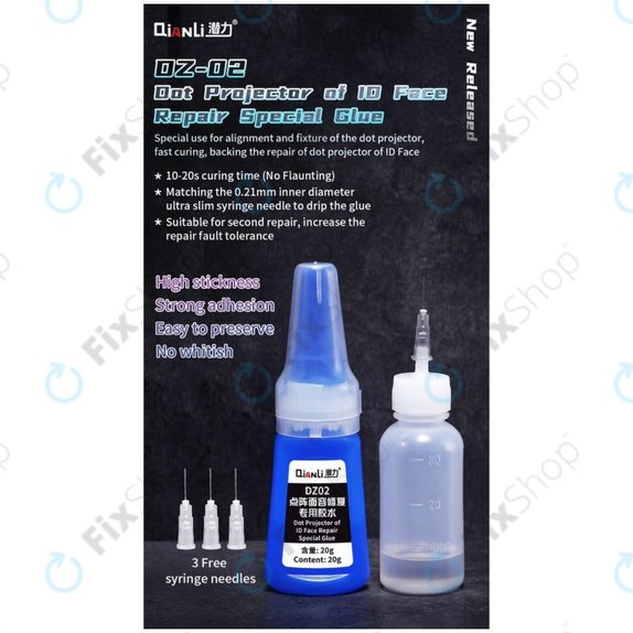 QianLi DZ02 - Colle spéciale de réparation du visage Face ID (20g)