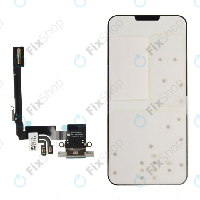 Connecteur de charge + Câble flexible pour iPhone 16 Pro | White Titanium | 923-11089 | Genuine Apple