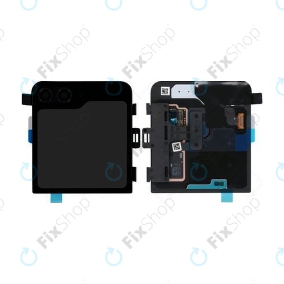 Samsung Galaxy Z Flip 5 F731B - Écran LCD + Ecran Tactile + Cadre (Externe) - GH97-29135A Genuine Service Pack