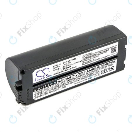 Batterie pour Canon Selphy CP, 2000mAh, Li-Ion, 22.2V, NB-CP1L, HQ