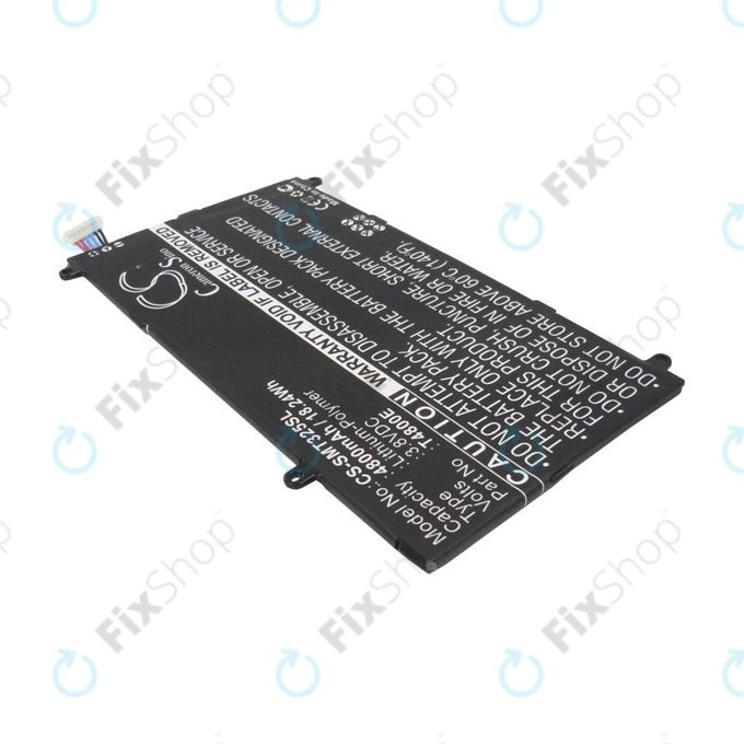 Batterie pour Samsung Galaxy Tab Pro 8.4, 4800mAh, Li-Pol, 3.8V, T4800E, HQ