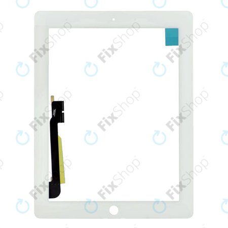 Apple iPad 3, iPad 4 - Écran tactile (Blanc)