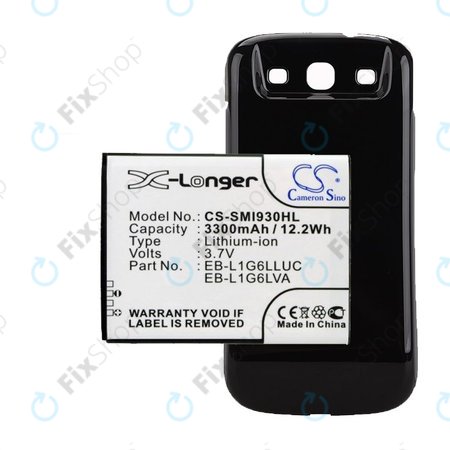 Samsung Galaxy S3 i9300 - Batterie EB-L1G6LLUC 3300mAh HQ