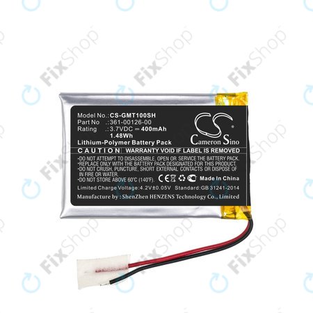 Garmin Fenix 6X, 6X Pro Solar, Tactix Delta - Batterie 361-00126-00 400mAh HQ