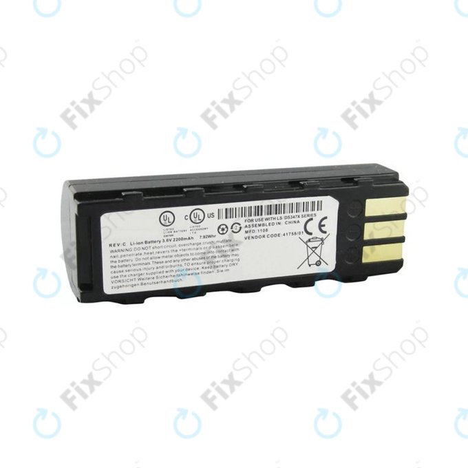 Zebra DS3578 - Batterie 2200mAh