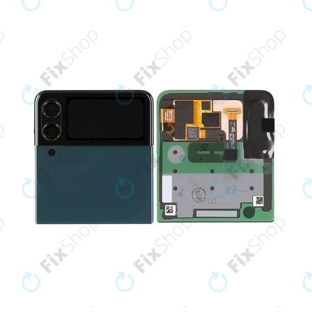 Samsung Galaxy Z Flip 3 F711B - Écran LCD + Écran tactile + Cadre (Externe) (Green) - GH97-26773C Genuine Service Pack