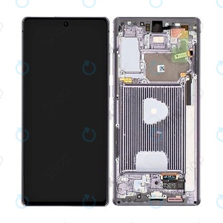 Samsung Galaxy Note 20 N980B - Écran LCD + Écran tactile + Cadre (Noir) OLED