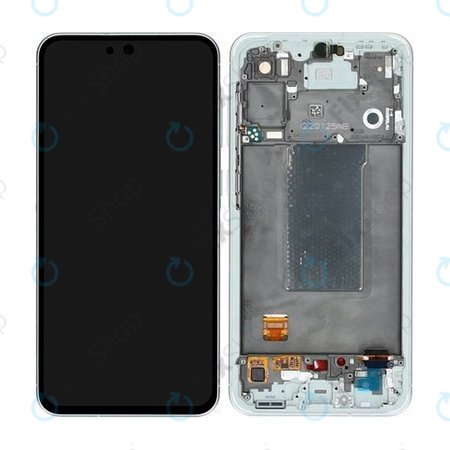 Samsung Galaxy A56 A566E - Écran LCD + Écran tactile + Cadre (Awesome Lightgray) - GH82-36829B Genuine Service Pack