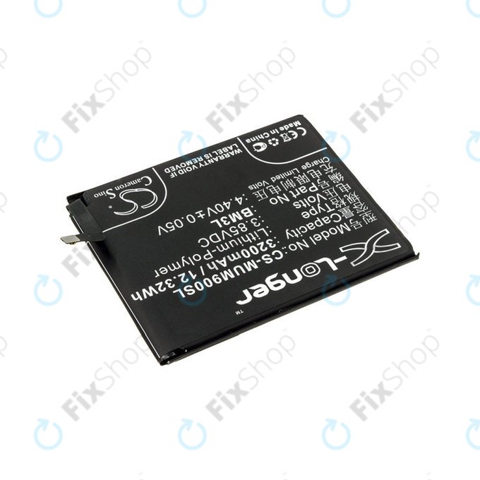 Batterie pour Xiaomi Mi 9, 3200mAh, Li-Pol, 3.85 V, BM3L, HQ