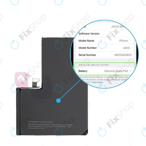 Baterije pour iPhone 16 Pro | 661-42720 | 3582mAh | Genuine Apple