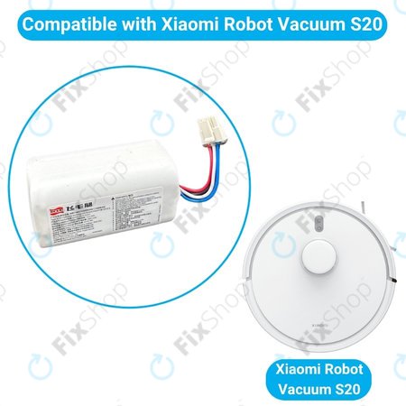 Xiaomi Robot Vacuum S20 - Batterie P2332-4S1P-SCEV 4INR19/66 Li-Ion 14.4V 2900mAh