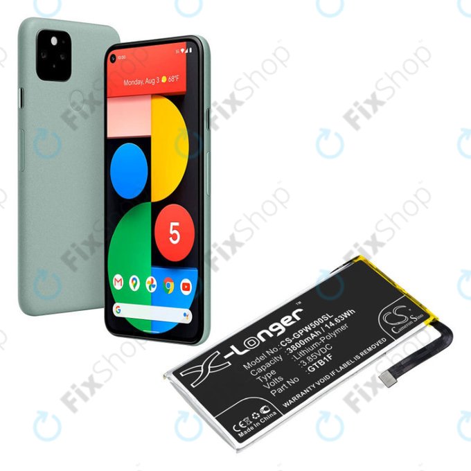 Google Pixel 5 - Batterie GTB1F 3800mAh HQ