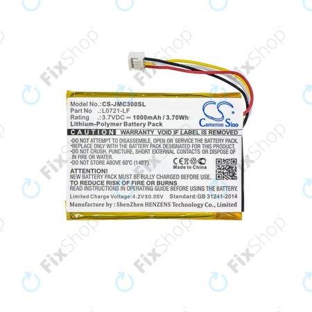 JBL Clip 3 - Batterie L0721-LF 1000mAh HQ
