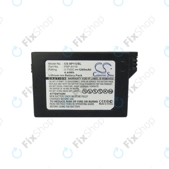 Sony Playstation Portable 2000 - Batterie PSP-S110 1200mAh HQ