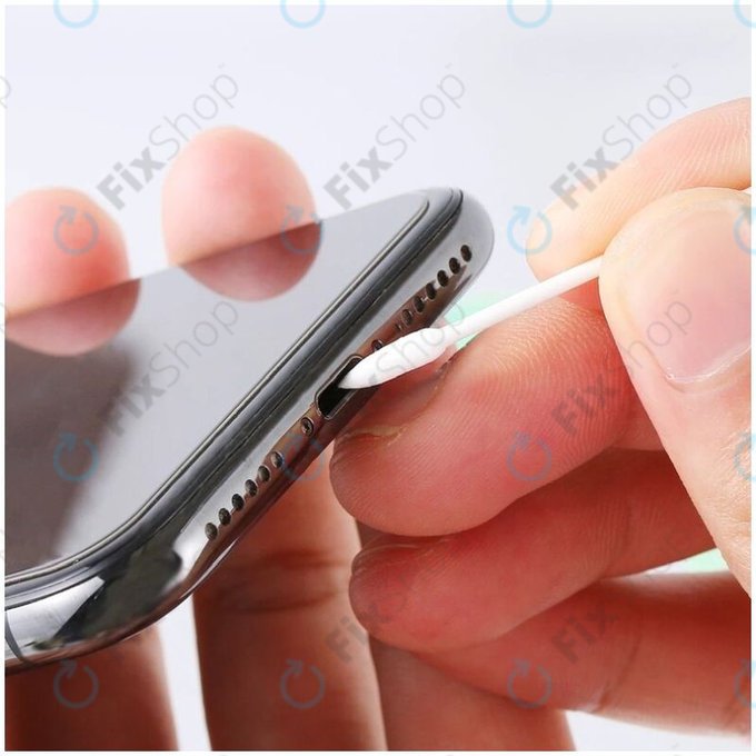 Cotons-tiges pour le nettoyage des téléphones et des écouteurs (25 pièces)