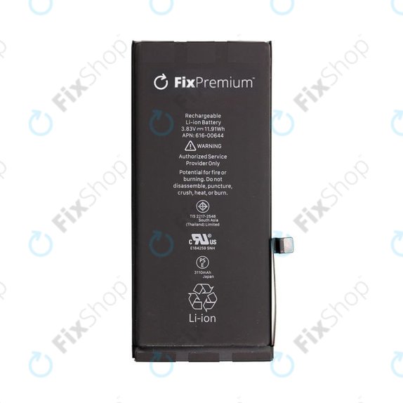 Batterie pour iPhone 11, 3110mAh, FixPremium