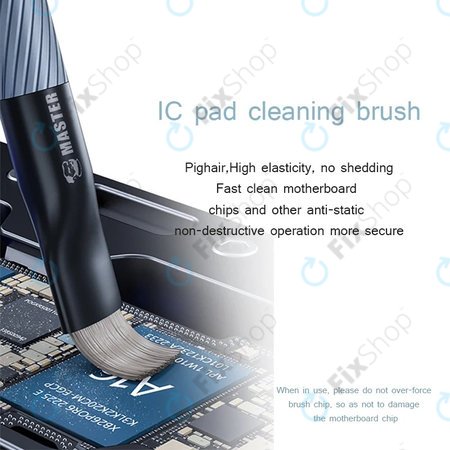 Mechanic - Brosse en acier pour PCB/BGA pour nettoyer les pads IC et enlever la colle