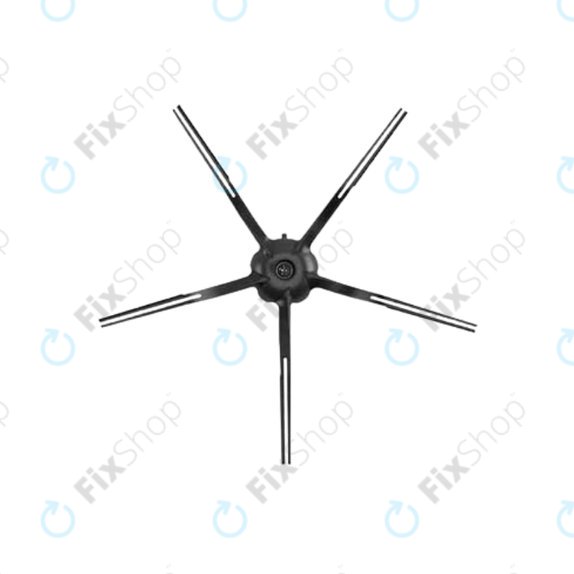 Kit de pièces de rechange pour Xiaomi Roborock S7, S7 MaxV Ultra (2x Brosse principale, 4x Filtre, 4x Brosse latérale – noire, 4x Chiffon de vadrouille)