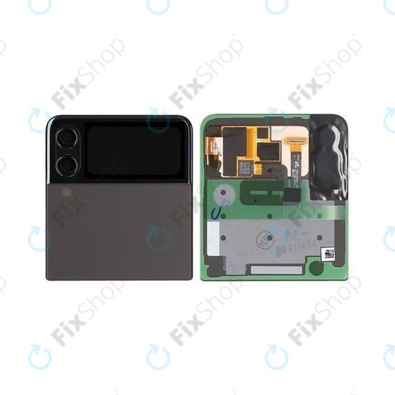 Samsung Galaxy Z Flip 3 F711B - Écran LCD + Écran tactile + Cadre (Externe) (Phantom Black) - GH97-26773A Genuine Service Pack