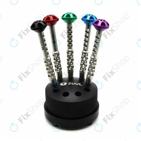 2UUL - Porte-tournevis rotatif 9 pièces (noir)