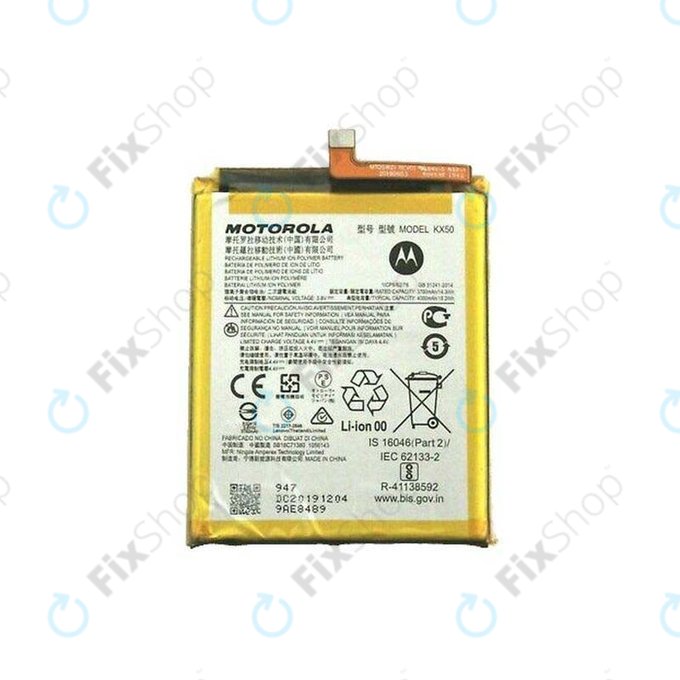 Motorola Moto G Pro - Batterie KX50 4000mAh - SB18C57819 Genuine Service Pack