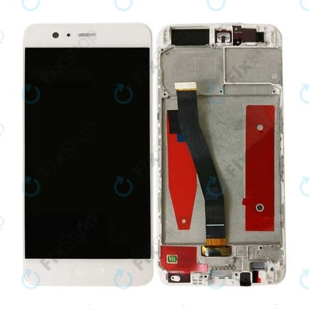 Huawei P10 - Écran LCD + Écran Tactile + Cadre (Blanc)