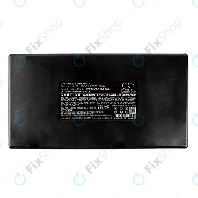 Batterie pour Stiga Autoclip 125, AutoClip M7, Ambrogio L85 Evolution, 3400mAh, Li-Ion, 25.2V, 1126-1032-01, HQ