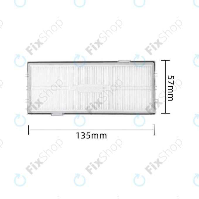 Xiaomi Roborock S7, S7 MaxV, S7 MaxV Ultra, S7 Pro Ultra, S8, S8+, S8 Pro Ultra, T7S Plus - Filtre anti-poussière (2 pièces)