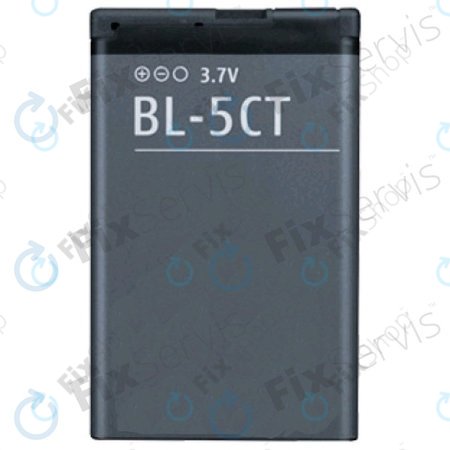 Nokia C3 Touch, C5, C6, 3720, 5220, 5630, 6303, 6730 - Batterie BL-5CT 1050mAh