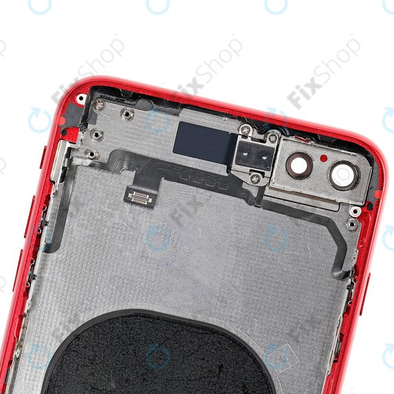 Apple iPhone 8 Plus - Petites pièces du boîtier arrière (rouge)