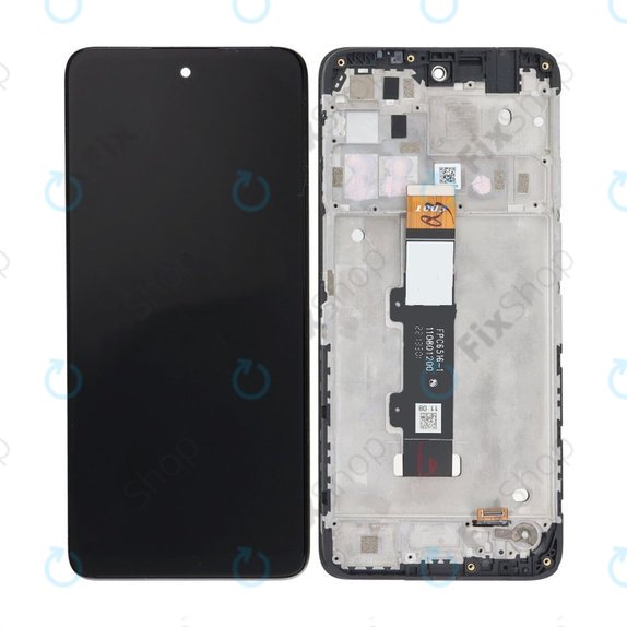 Motorola Moto E32s - Écran LCD + Ecran Tactile + Cadre (Slate Grey) TFT