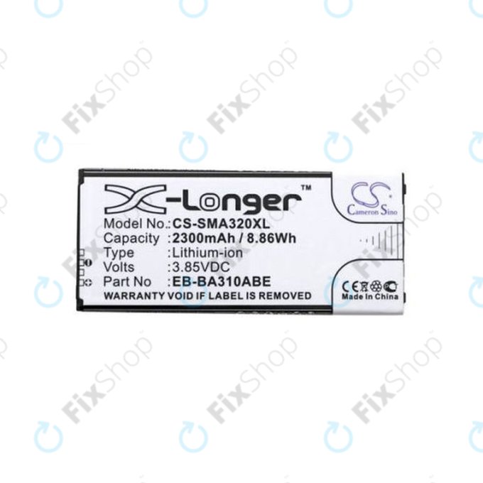 Samsung Galaxy A3 A310F (2016) - Batterie BA310ABE 2300mAh HQ