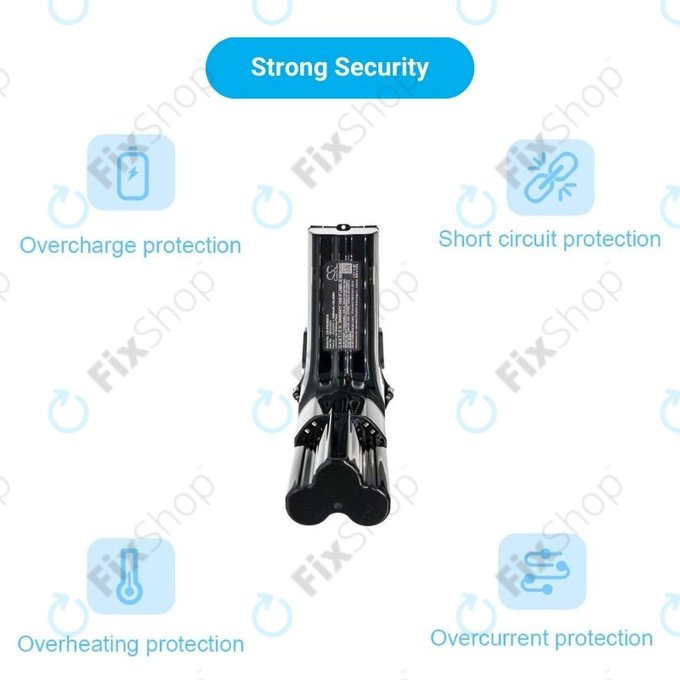 Philips SpeedPro Max, SpeedPro Max Aqua - Batterie IBD034GA Li-Ion 25.2V 2400mAh HQ