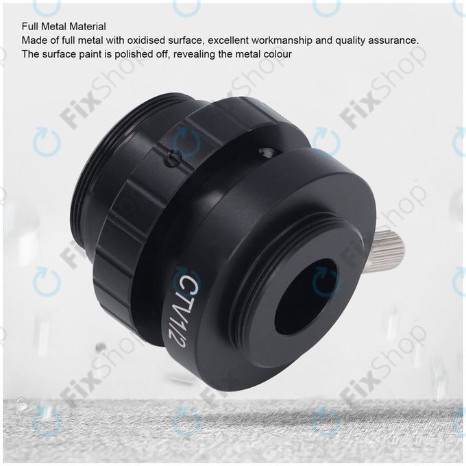 Adaptateur CTV 1/2" C-Mount pour microscope