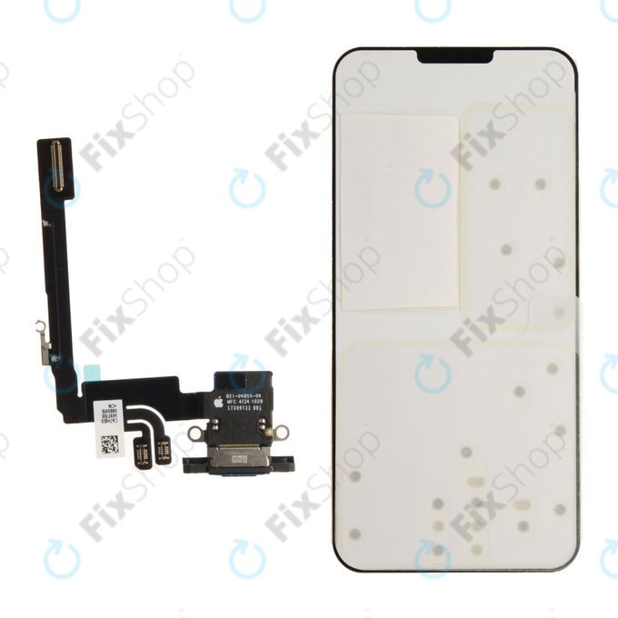 Connecteur de charge + Câble flexible pour iPhone 16 Pro | Black Titanium | 923-11088 | Genuine Apple