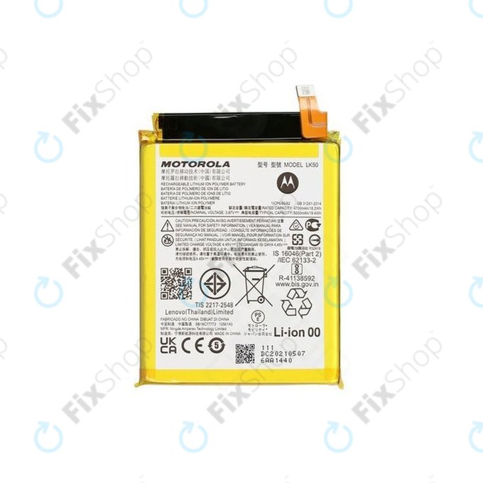 Motorola Moto G60s XT2133 - Batterie 5000mAh LK50 - SB18C77773 Genuine Service Pack