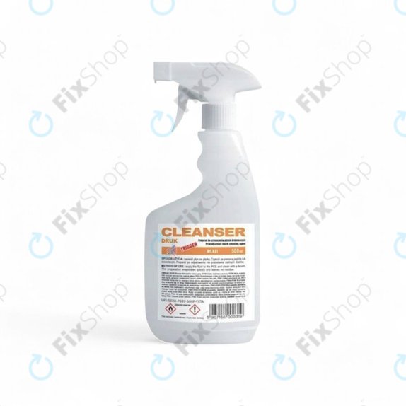 Nettoyant PCB, 500 ml, avec pulvérisateur