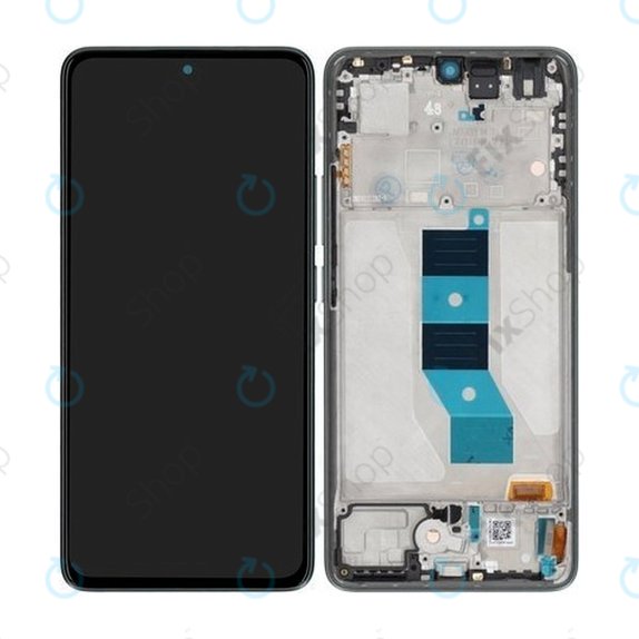 Xiaomi Poco M7 Pro 5G - Écran LCD + Écran tactile + Cadre (Green) - 5600060O17P00 Genuine Service Pack