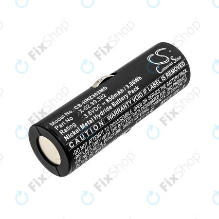 Batterie pour Heine Beta Handles, Heine Ophthalmoscope Beta 200, 850mAh, Ni-MH, 3.6V, X-02.99.382, BATT/110904-A1, HQ