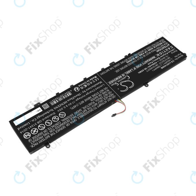 Batterie pour Lenovo Yoga, 4300mAh, Li-Pol, 15.36V, L18D4PF1, HQ