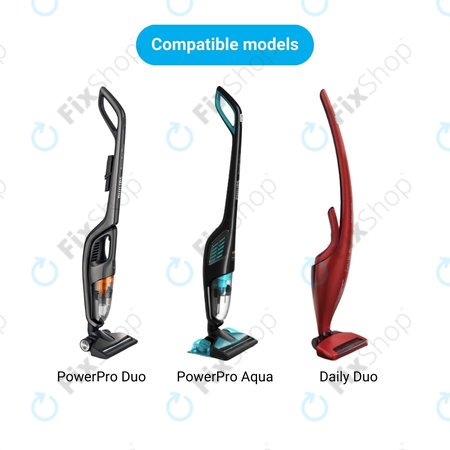 Philips PowerPro Duo, Aqua, Daily Duo - Batterie 69-2008-009-223 Li-Ion 18V 2000mAh HQ