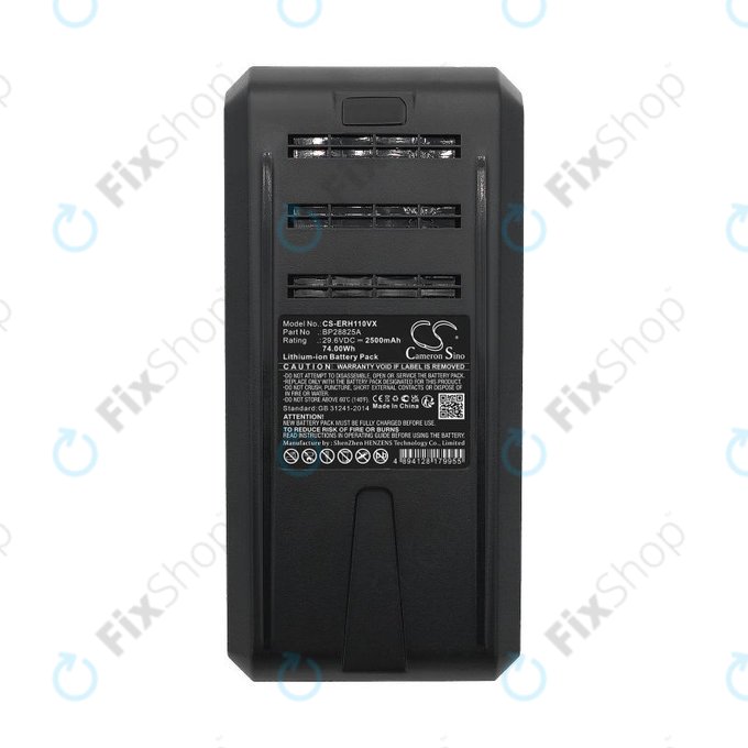 Batterie pour Eureka H11, H11 Handheld Cordless Vacuum C, Media P7, Q8, 2500mAh, Li-Ion, 29.6V, BP28825A, HQ