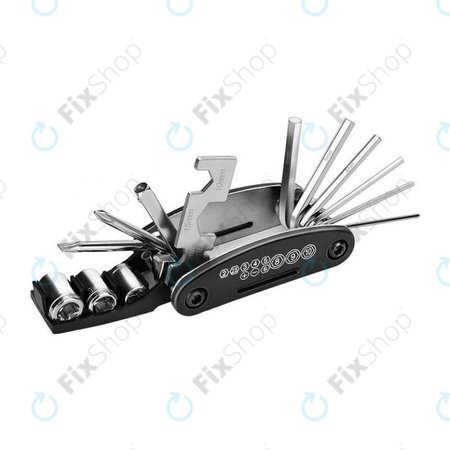 Boîte à outils multifonctionnelle pour scooters et vélos 16 en 1