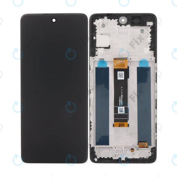 TCL 50 Pro NxtPaper - Écran LCD + Écran tactile + Cadre (Matte Black) TFT
