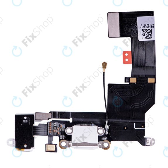 Apple iPhone SE - Connecteur de charge + Câble flexible (Blanc)