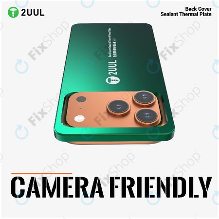 Plaque de pressage thermique pour vitre arrière, 2UUL DA68, 2 pcs/pack