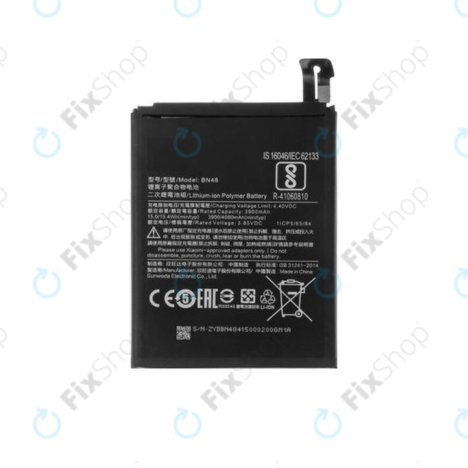 Xiaomi Redmi Note 6 Pro - Batterie BN48 4000mAh